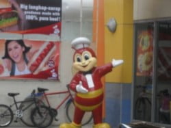 Jollibee Bee statue