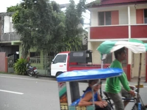 Tricycle with roof