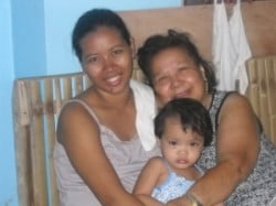 Cathy and Lita with Precious