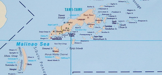 Tawi Tawi Philippines Map