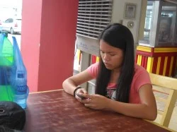 Chatty at Andok's