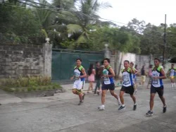Fun Run Runners Having Fun
