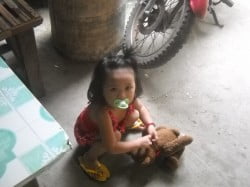 Casandra and her Bear