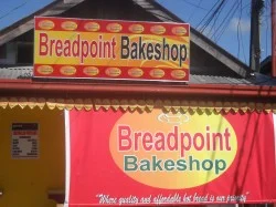 Breadpoint Bakeshop sign