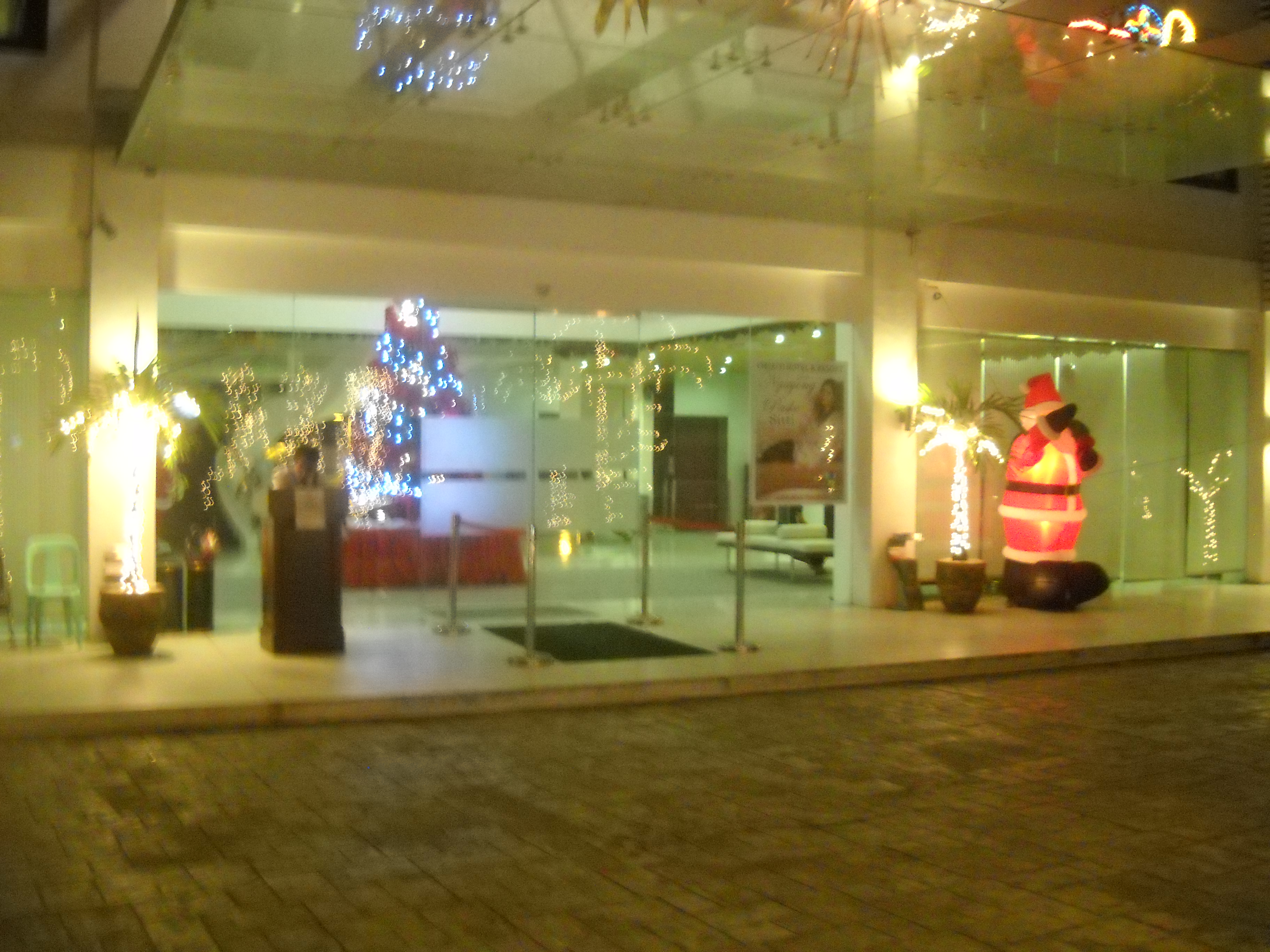 Ciriaco Front entrance at Christmas 2012