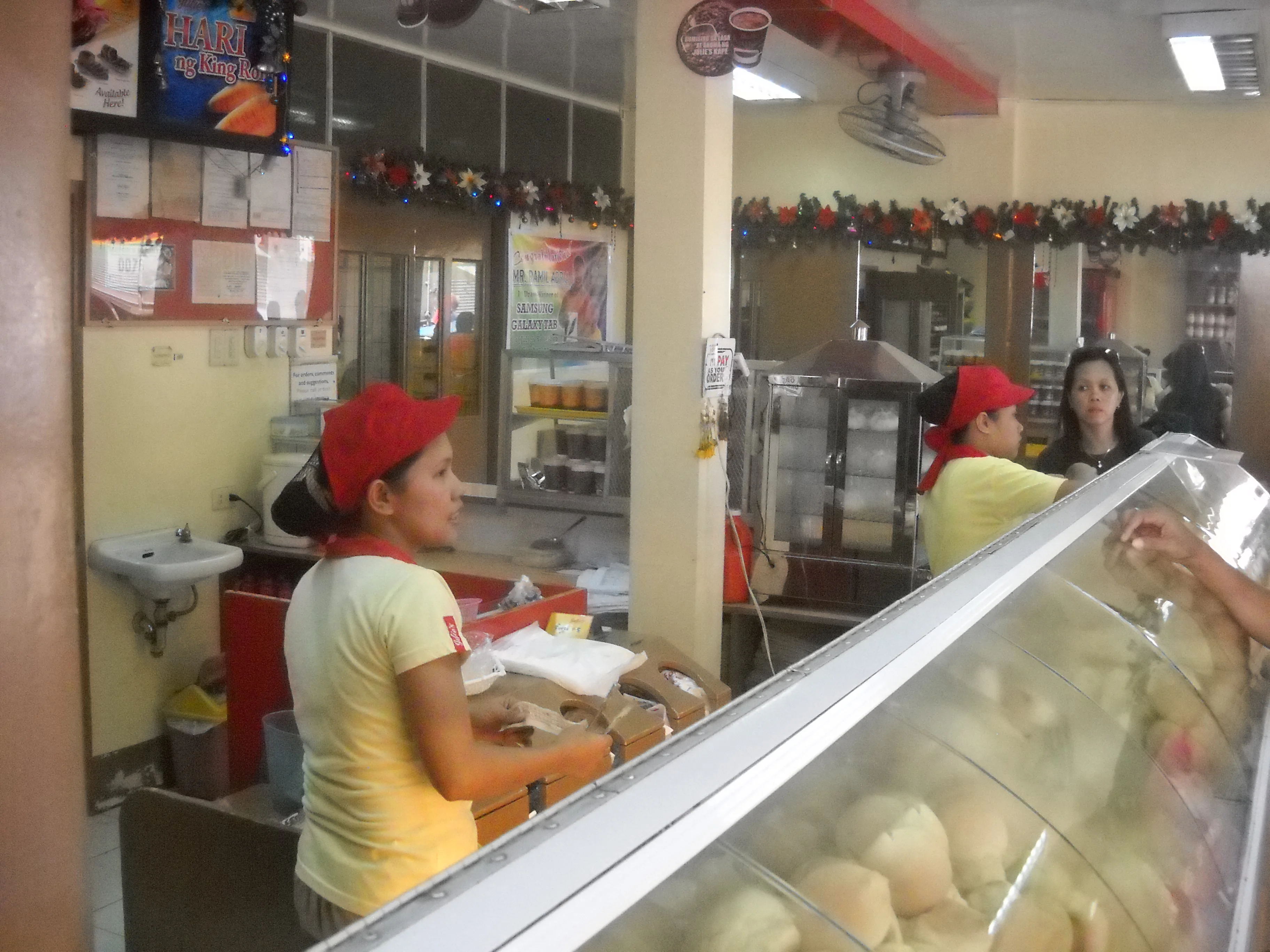 Inside Julia's Bakeshop