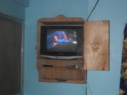 Our TV outside