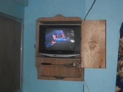 Our TV outside