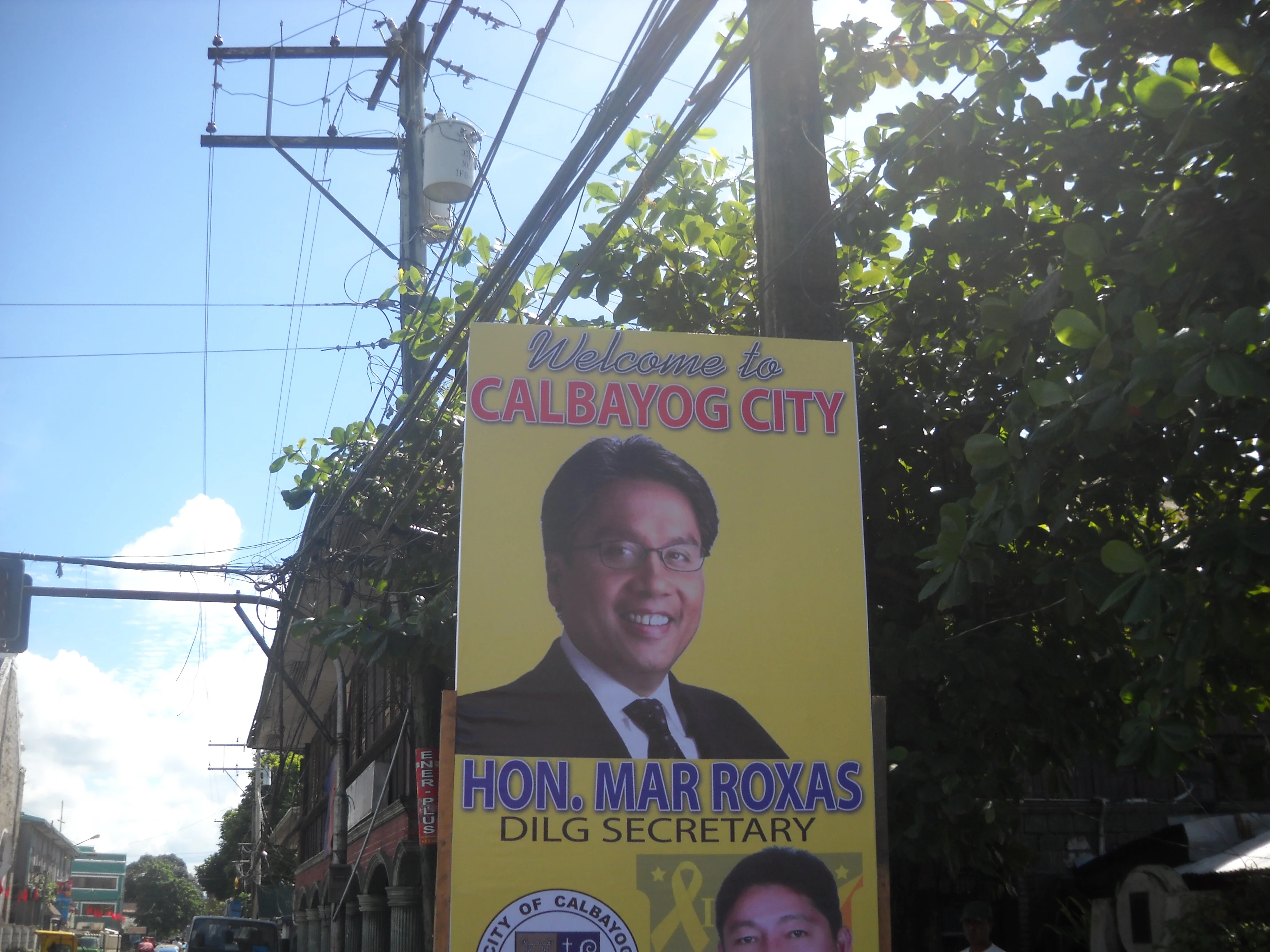 DILG Secretary Mar Roxas