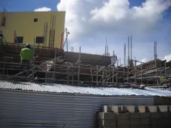 Working on the Centro Mall