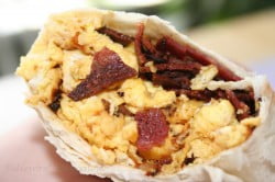 Bacon Breakfast Burrito