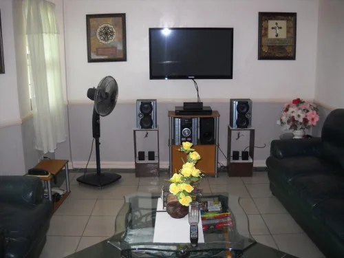 George and Nila's living room