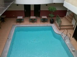 DM Residente pool from 2nd floor