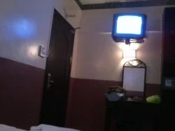 Inside our room from the bed
