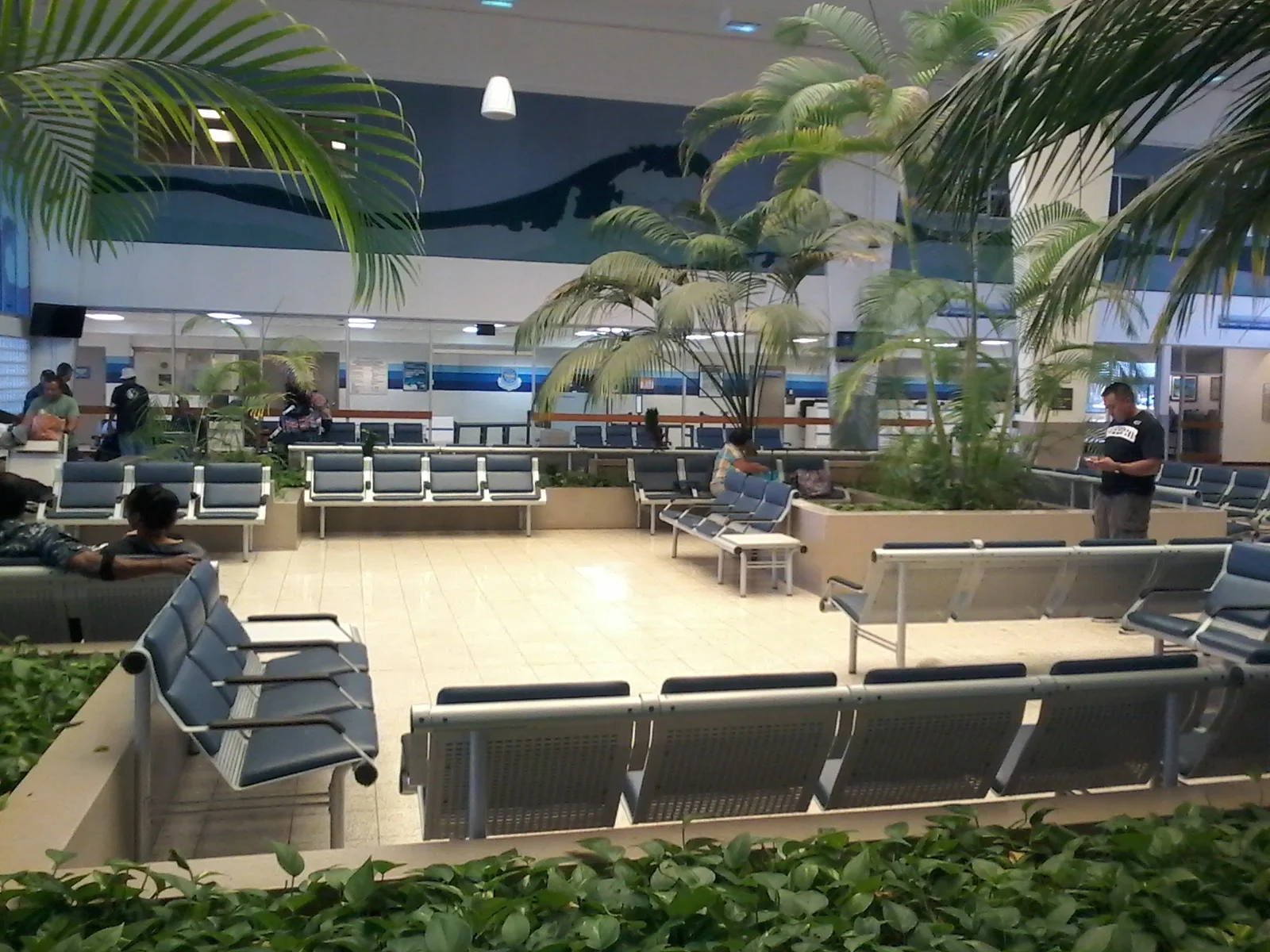 Hickam Pax Terminal Waiting Area