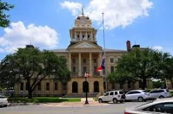 Belton Texas courthouse Where Lita and I got married