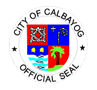 City of Calbayog official seal