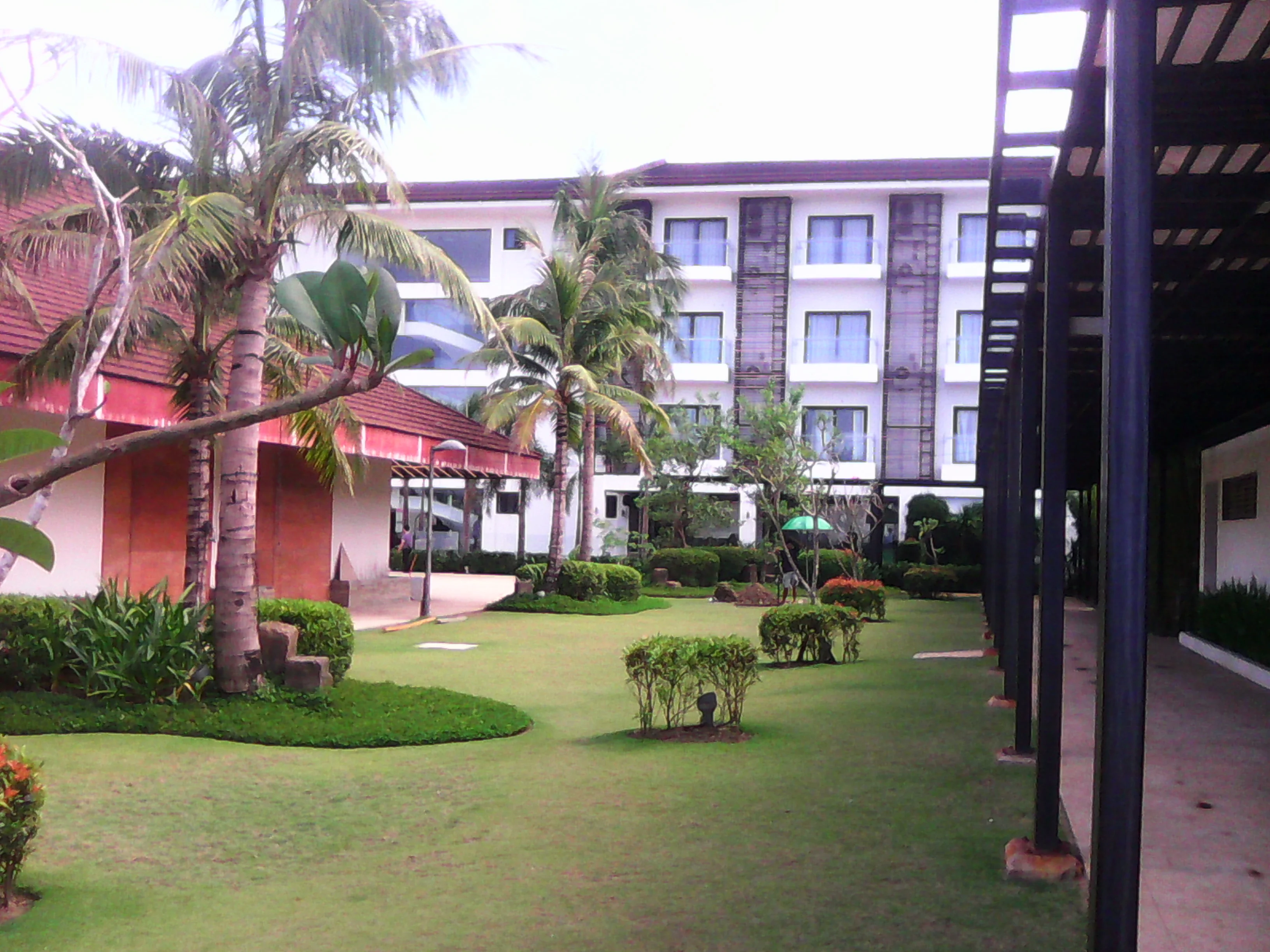 Ciriaco back from pool area