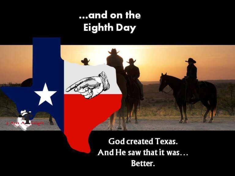 And on the 8th Day Texas
